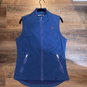 Womens Ariat navy blue vest